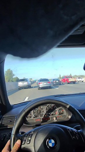 A4 got some nasty body roll🤢 im smooth with the lane switches😎 • • • • • • #bmw #zhp #e46 #330i #zhp #mperformance #m3 #e46nation #bimmerlife #pov #povdrive #povdriving #thezhpers | Fabian Suarez