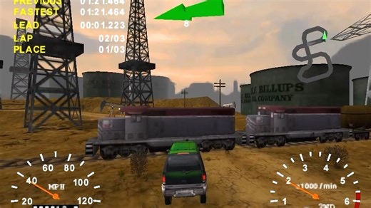 世嘉 SEGA DC《四驱进化》欧版_OP+游戏演示（未发售）