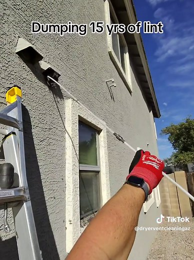 Extreme Dryer Vent Cleaning Transforming a Dirty House