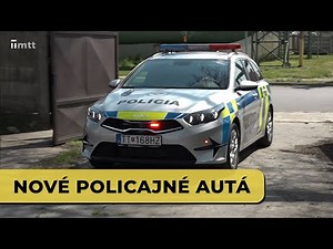 Nové policajné autá aj v Trnavskom kraji
