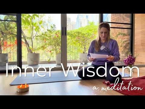 🧘 Inner Wisdom Meditation | Trusting Intuition & Letting Go of Control