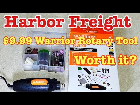 Harbor Freight mini Warrior Rotary Tool review
