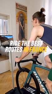 1.1K reactions · 13 shares | ‍♂️✨ Take a virtual tour of France's finest routes on the ROUVY indoor cycling app. These rides capture the essence of France's diverse landscapes and rich culture with every pedal stroke.  | ROUVY | Facebook