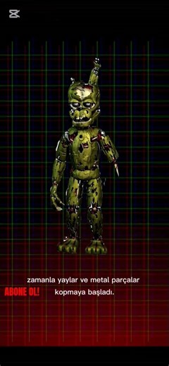 SPRING TRAP NASI SCRAP TRAPA DÖNÜŞTÜ?! #fnaf #fivenightsatfreddys #KEŞFET #youtubeshorts #scraptrap