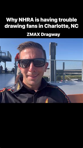 On paper zMAX DRAGWAY checks all the boxes. But for some reason NHRA can’t seem to draw fans here. Here’s one idea. What’s yours? | CycleDrag