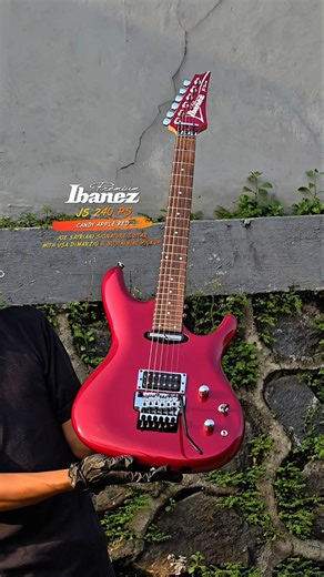 IBANEZ PREMIUM JS240PS - CANDY APPLE | JOE SATRIANI SIGNATURE GITAR MADE IN INDONESIA