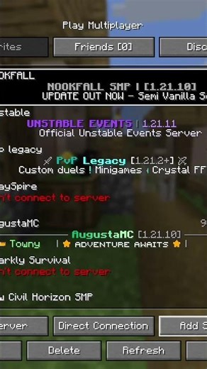 Here's a tutorial on how to join our minecraft server NookFall!