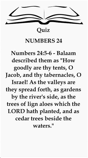 ✨God's AMAZING Plan for Israel!🌳 Balaam's Prophecy in Numbers 24