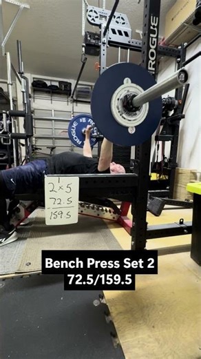 Bench Press Set 2 Apr. 3rd, 2026 #benchpress #usapl #powerlifting #seniorfitness