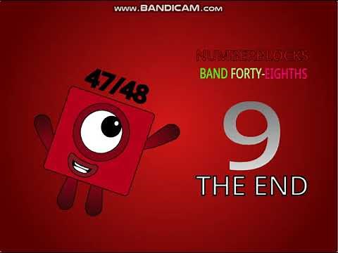 Numberblock Band Fourty-Eighths 1-17 (not mine)