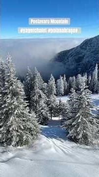 🏔️Welcome to the mountain! | Postăvaru pick #yagerchalet #poianabrasov