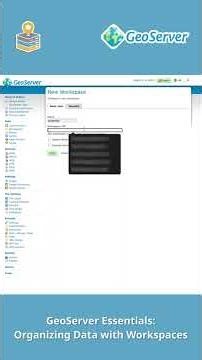 GeoServer Essentials – Organizing Data with Workspaces