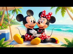 Mickey and Minnie’s Tropical Getaway! 🏖️🌴| Fun on the Beach! | Mickey Mouse Funny Animation