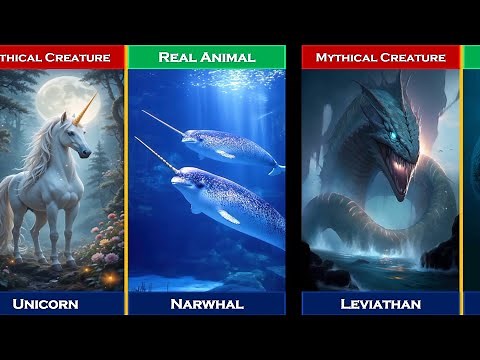 Mythical Creature vs Real Animal Matchups Comparison (Myth vs Reality)
