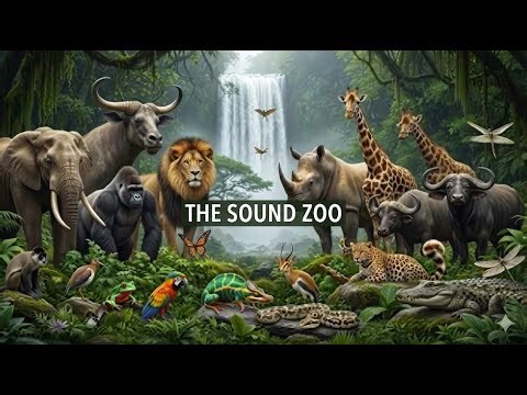 Farm & Wild Animal Sounds | Teach Kids Animal Names Easily