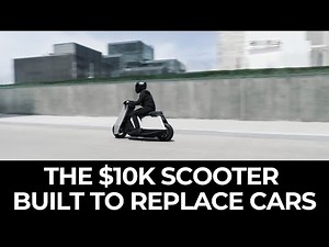Infinite Machine Says Their 10K Electric Scooter Is Designed to Replace Cars in Cities