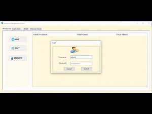 C# complete Inventory Management System Project, Part-1