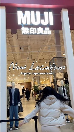 New Muji location @ Tsawwassen Mills