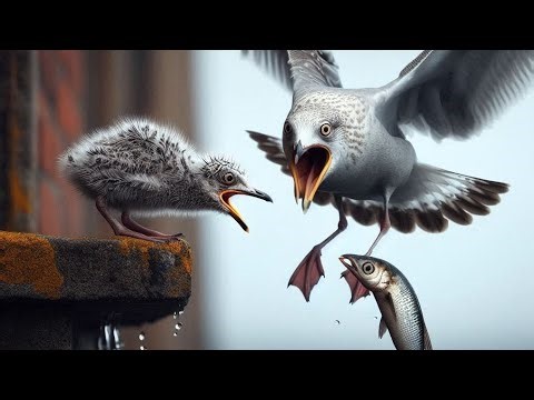 "A Young Seagull's First Flight – Class 10 Story That Teaches Courage!" Full animated #class10