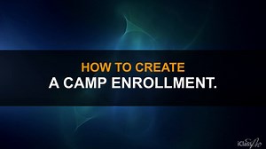 iClassPro - Create a Camp Enrollment