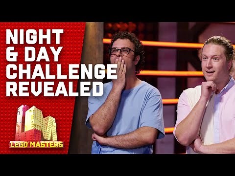 Trent and Josh get an extra advantage in the Night and Day challenge | LEGO Masters Australia 2020
