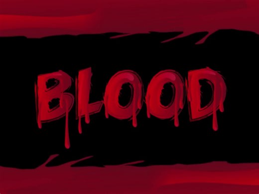 Bloody Font Clipart: Dripping Horror Alphabet (PNG, SVG) - Etsy