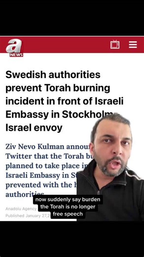 Why Did Sweden Allow Quran Burning But Stop Torah Burning?
