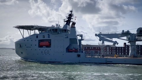 RFA Proteus Commissioned – Expanding the Royal Fleet Auxiliary