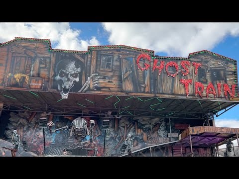 Ghost Train On Ride POV - David Irvin - Bridgewater Funfair 2025