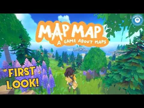 Map Some Maps in MAP MAP: A Game About Maps | Gameplay Impressions