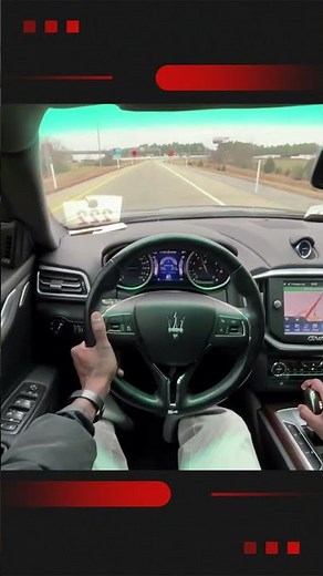 2014 Maserati Ghibli S Q4 POV Acceleration Test #nbcr