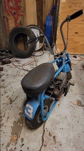 this mini bike I've owned for over 20 years.
