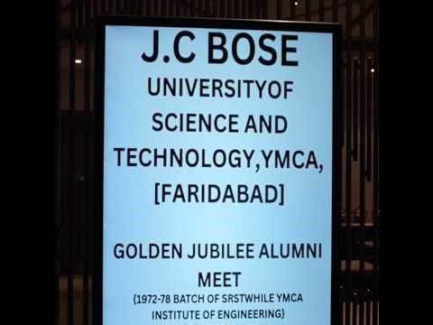 J C Bose University (YMCA) Golden Jubilee 1972 76