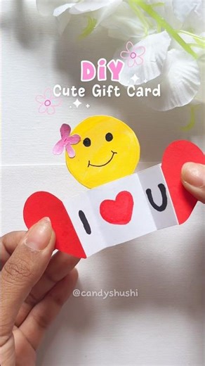 DIY BFF Card💖🎀😱 #art #craft #shorts #viral