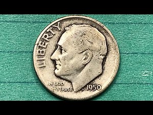 DC Minutes 1950 US Roosevelt Dime Coin - United States