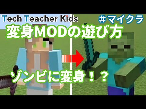 マイクラの変身MODの遊び方！「MetaMorph」「Morph」「identity」