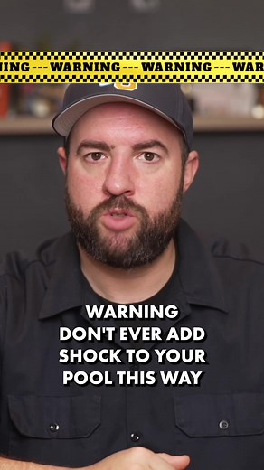 11K views · 46 reactions | Don’t EVER add shock to your pool this way. Your pool could literally explode. And unfortunately, this has happened to several pool owners. | Swim University | Facebook