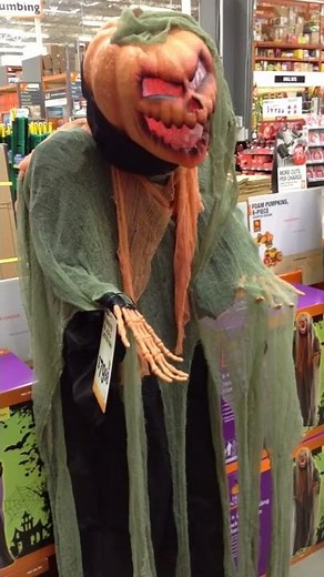 Home Depot Halloween 2015 6 Ft Jack-O-Lantern Man