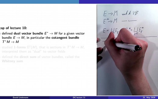Differential Geometry (Summer 2020)