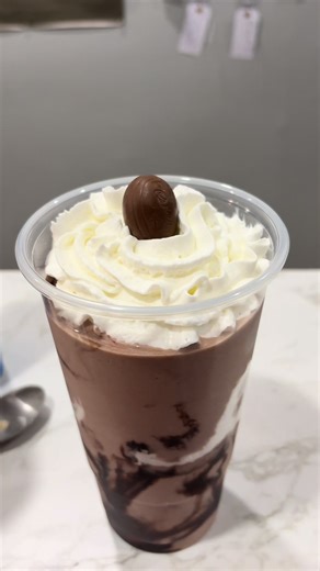 This week only, come try out Cadbury Egg protein shake!!🐣🌸 #downtownnutrition #comegetashake #obsessed #fundrinks #thisisyoursign