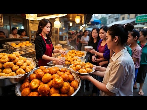 The Best Vietnamese Street Food in The World | The Chef Sells 1500 Cakes A Day | Paw Foodie