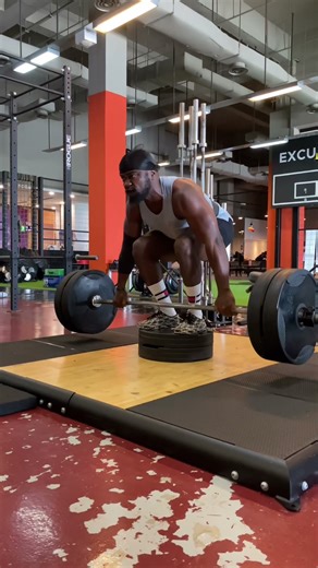 Wide Grip Deficit Deadlift, Build Power, Range & Grip Strength 🔥