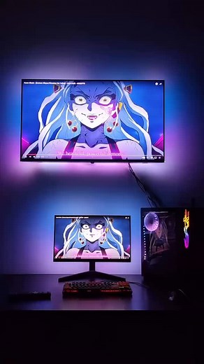 *Ambient Light for TV/PC - *Purpose:* Enhances screen experience by casting soft backlight behind your TV or monitor. - *Features:* - Auto color sync with screen (in sync box models) - Reduces eye strain in dark rooms - RGB & Dynamic modes - App/Remote/Voice Control (some models support Alexa/Google) - *Length Options:* Suitable for 24”–65” screens - *Installation:* USB powered, easy peel-and-stick setup - *Best for:* Movies, gaming, streaming setups #AmbientLight #RGBBacklight #TVLighting #PCSe