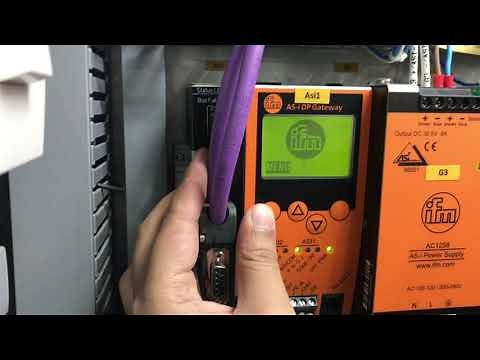 ASi master setup ifm device