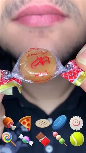 asmr mukbang ginger candy 🍬😳...