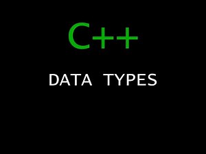 C++ Programming Tutorial 4 - Data Types