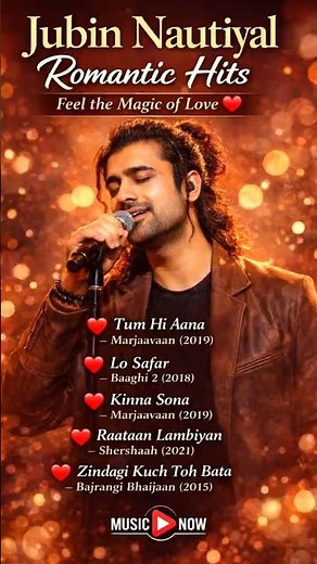 Jubin Nautiyal Romantic Hits | Feel the Magic of Love ❤️