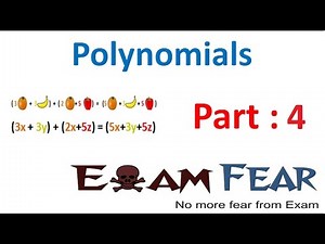Maths Polynomials part 4 (Algebraic Expressions) CBSE class 9 Mathematics IX