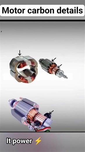 motor carbon details wiring🔌🔌🔌 #electrical #shortvideo