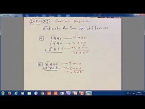 lesson 1,2,3 chapter 1 math grade 6